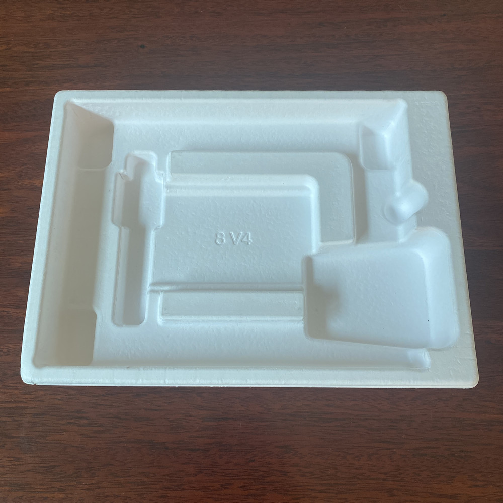 A4白紙邊白色干壓紙托